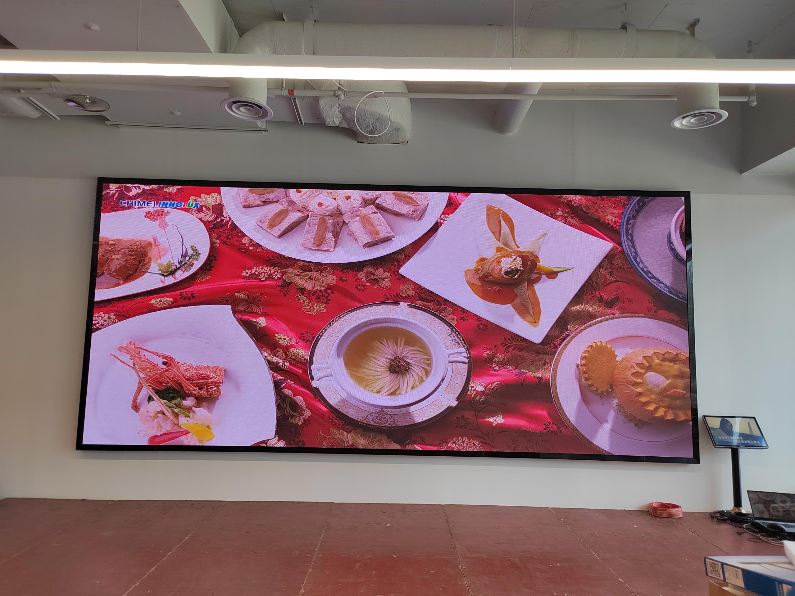 深圳南山展會展廳LED顯示屏P2.5高清顯示！